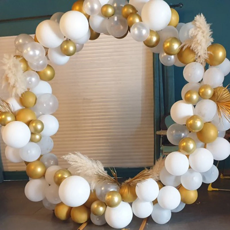 Balloon Column Stand Holder Round Baloon Arch Frame Ring Birthday Decor Wedding Party Christmas Decorations Baby Shower | Дом и сад