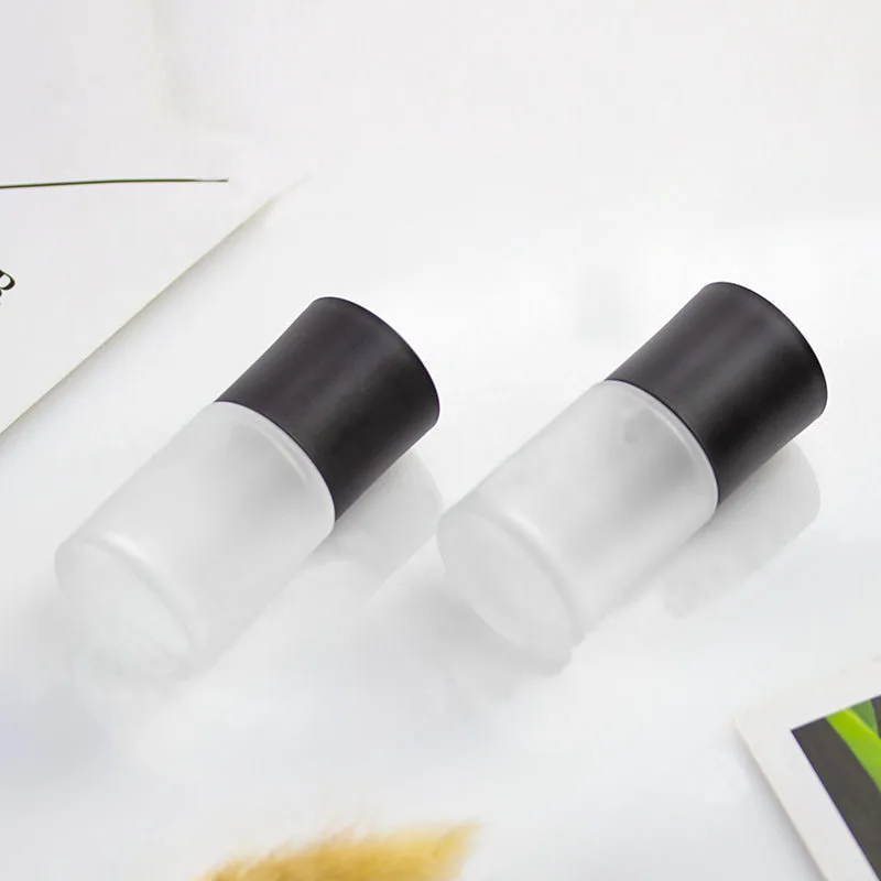 Оптовая продажа пустая белая стеклянная бутылка для вспенивания объемом 30 мл