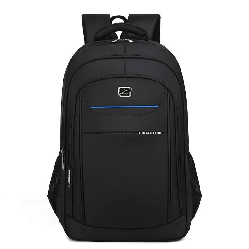 

19-inch Oxford Cloth Backpack Male Business Computer Bag Shoulder Travel Bag High School College School Bag