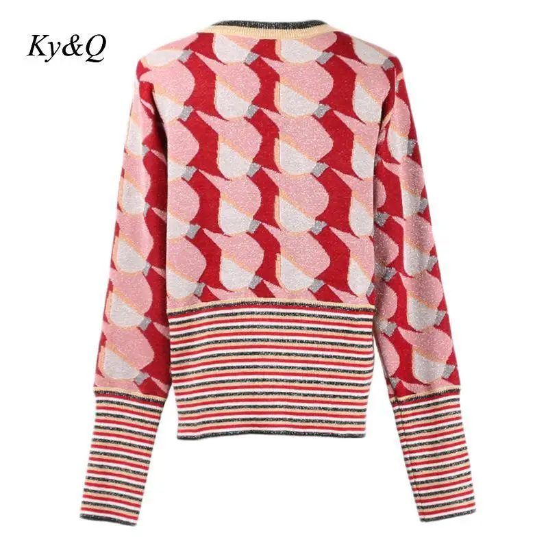 Брендовый дизайн 2019 Женское пальто милый зимний Кардиган с круглым вырезом и