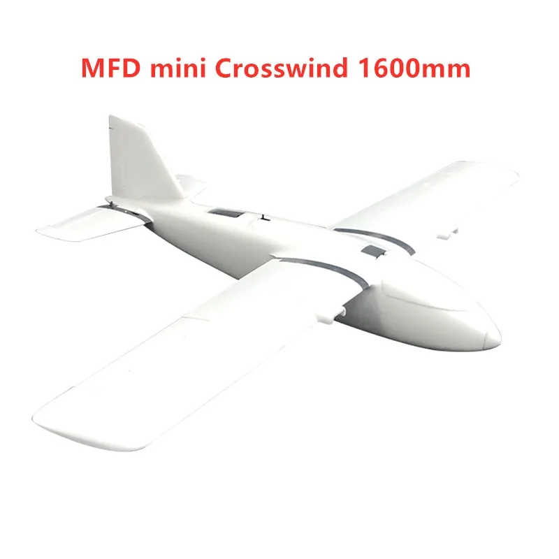 

2019 New EPO MFD mini Crosswind 1600mm FPV Plane Kit Fix-wing Fixed wing UAV Rc Model Airplane Model Aircraft MyFlyDream