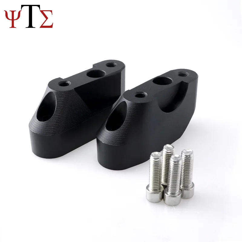 

Para bmw r1200rs r1200 rs k54 2015 2016 motocicleta cnc alumínio guidão risers lidar com kit de aumento guiador braçadeira adapt