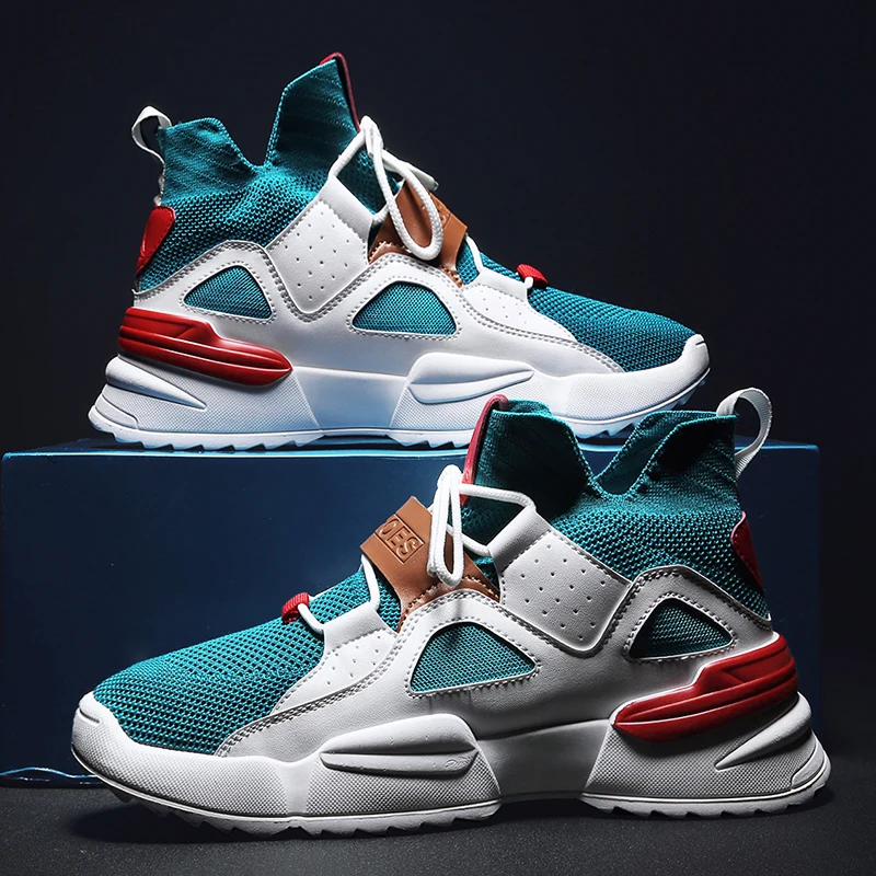 Новейшие мужские носки кроссовки для бега легкие прогулок уличные дышащие YGp-1809 |