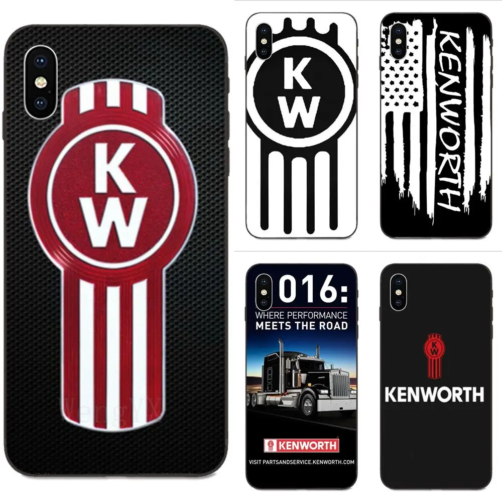Известный автомобиль грузовик kenworth логотип для Galaxy C5 C7 J1 J2 J3 J330 J5 J6 J7 J730 M20 M30 Ace Core Max