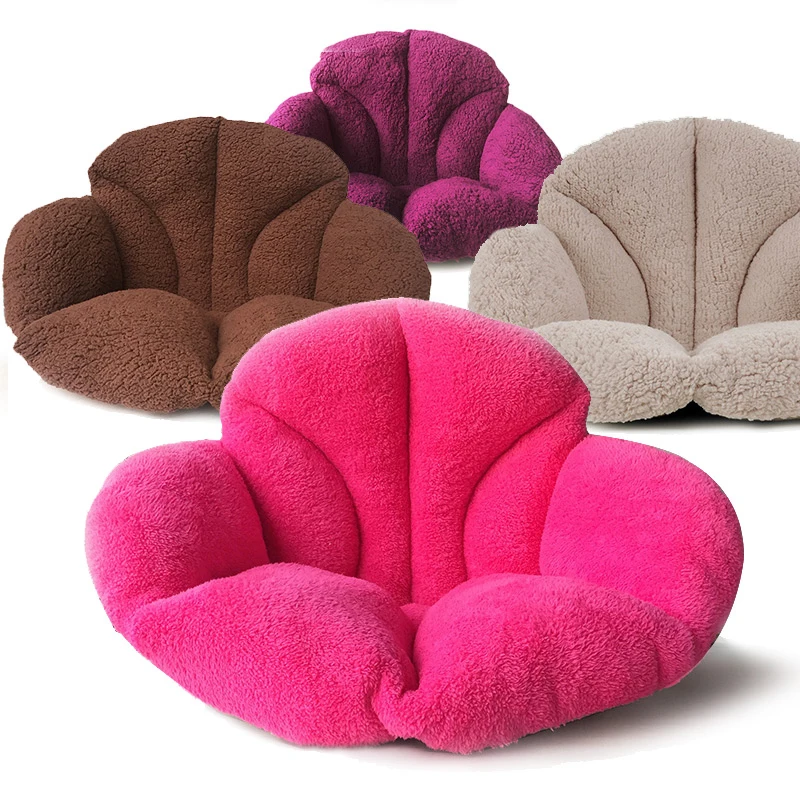 Обеденный стул подушка для сиденья утолщенный плюшевый коврик поясничная