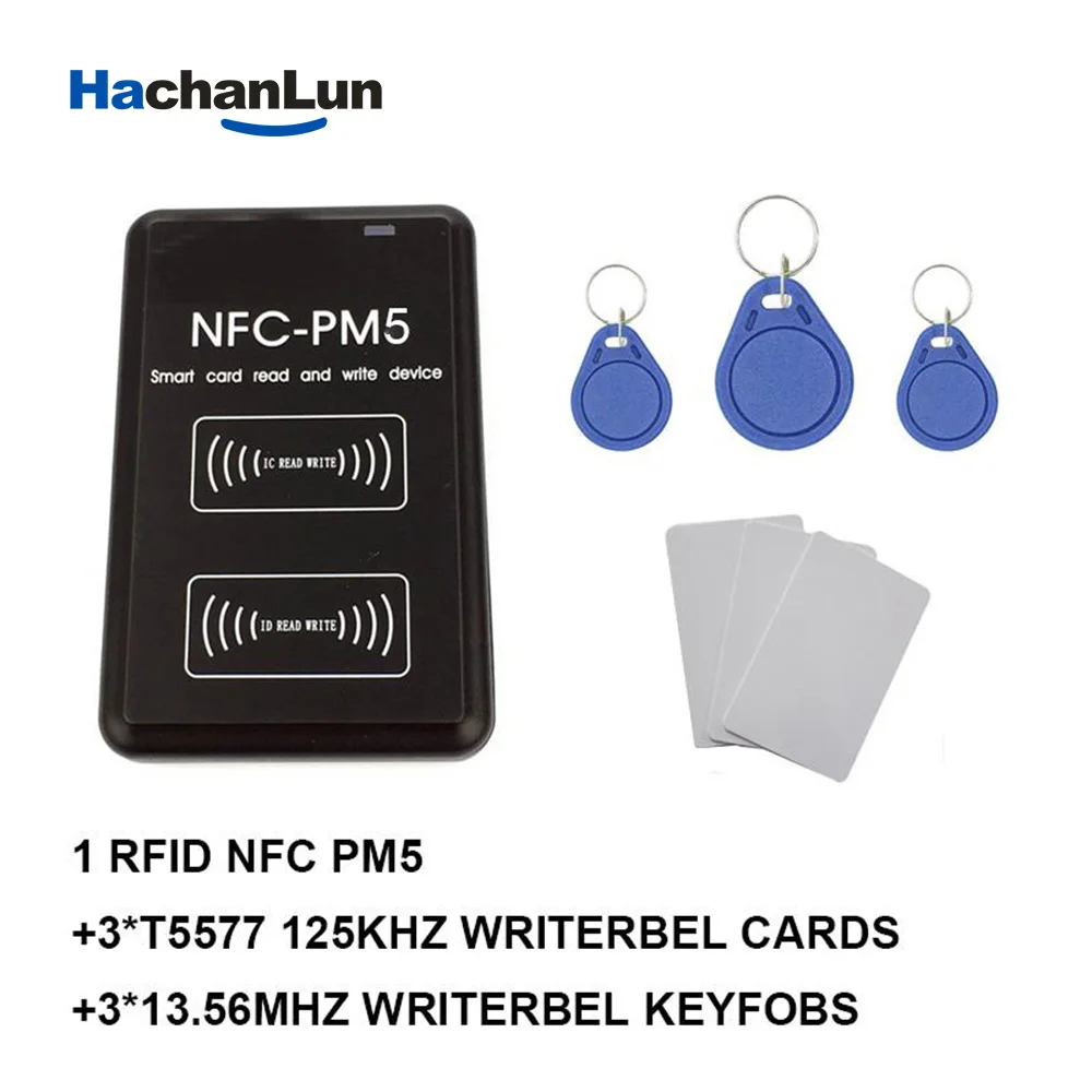 Rfid Nfc pm5 Id 125 кГц T5577 Em4305 Ic ридер Replicator 13 56 МГц S50 Decodering Functie считыватель смарт