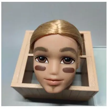 Ограниченная Коллекция Оригинальная кукла лыжная голова Мужская мышечная