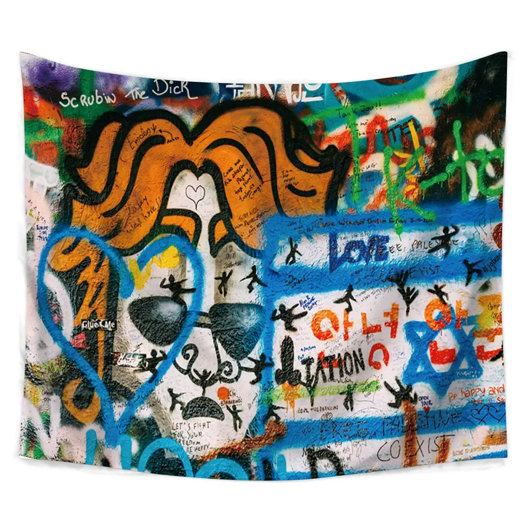 

Street Culture Custom Hip-hop Tapestry Room Decor
