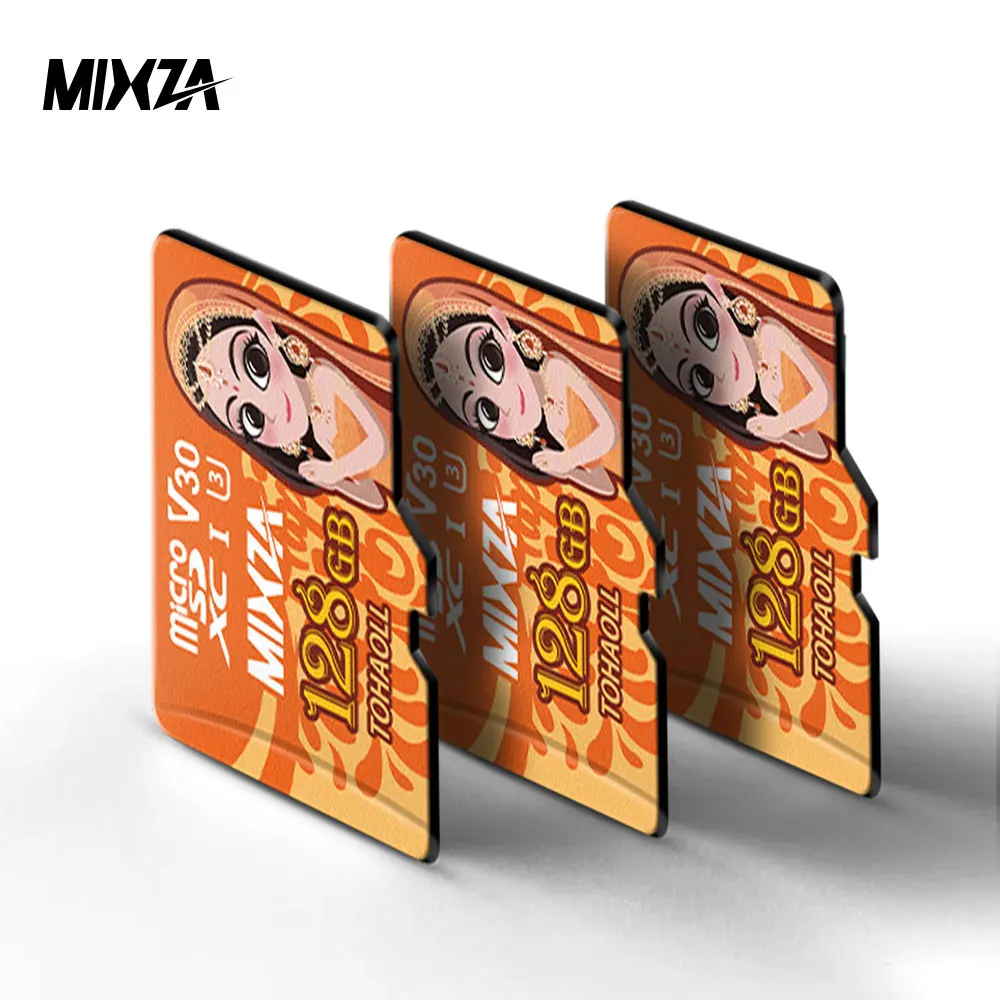 MIXZA богиня слот для карт памяти 256 ГБ 128 Гб 64 U3 80 МБ/с. 32 sd карта Class10 UHS 1 флэш