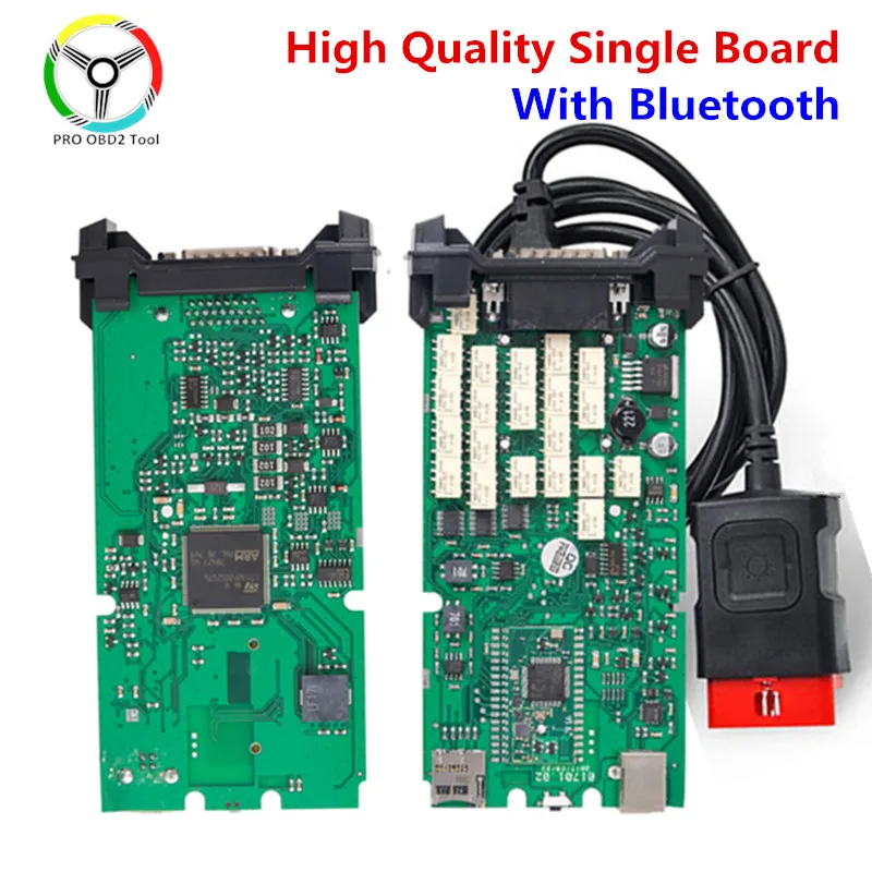 DS TCS Multidiag Pro Зеленая Одиночная печатная плата real 9241A чип 2016 R1 Бесплатный генератор