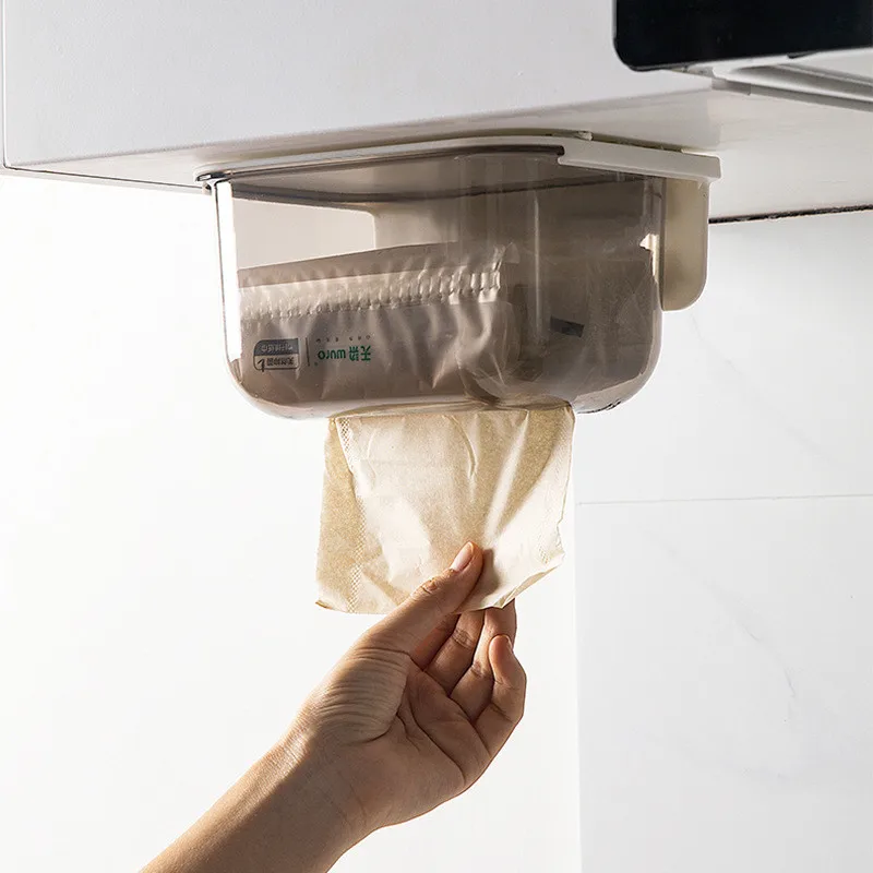 

Коробка для салфеток настенная, футляр для хранения туалетной бумаги, без перфорации