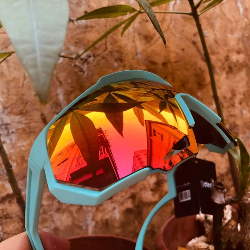 Мужские и женские Поляризованные спортивные солнцезащитные очки Cinalli Torege для