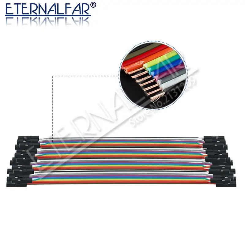40PIN 10 см 20 см 30 см Dupont линия мужчин и женщин Перемычка Dupont провод кабель для PCB DIY KIT