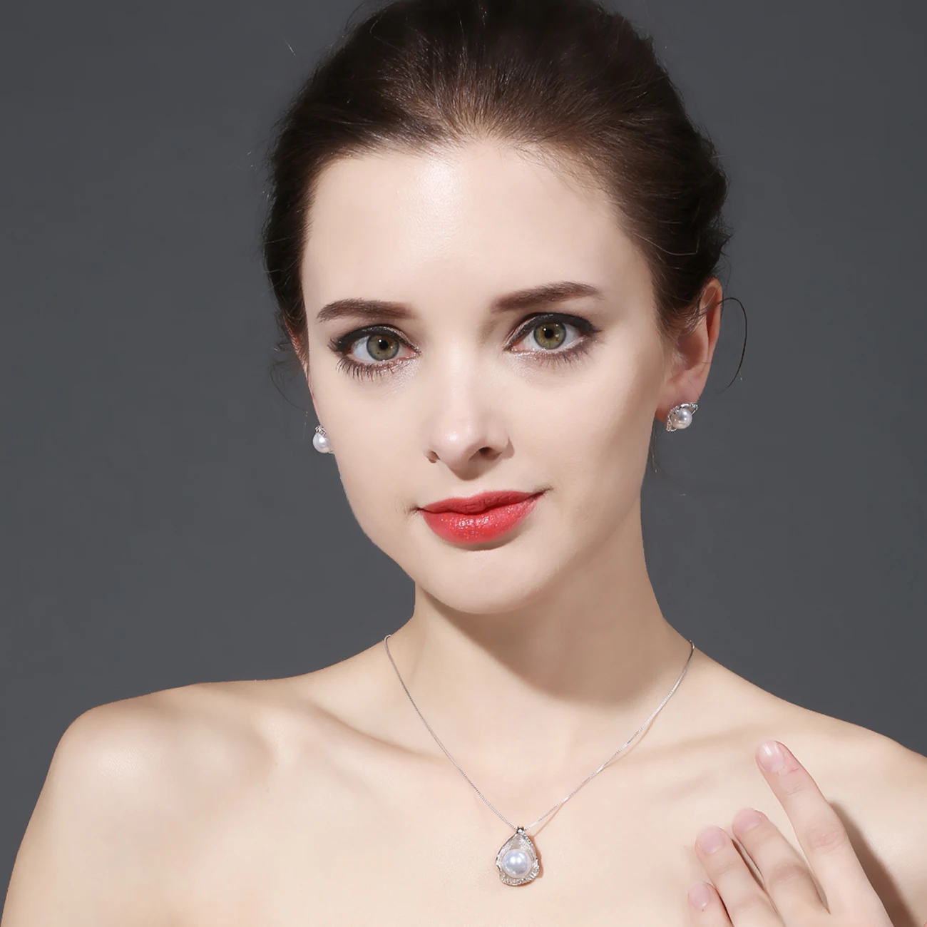 FENASY 925 пробы серебряные пресноводные жемчужные Ювелирные наборы для женщин Boho Shell