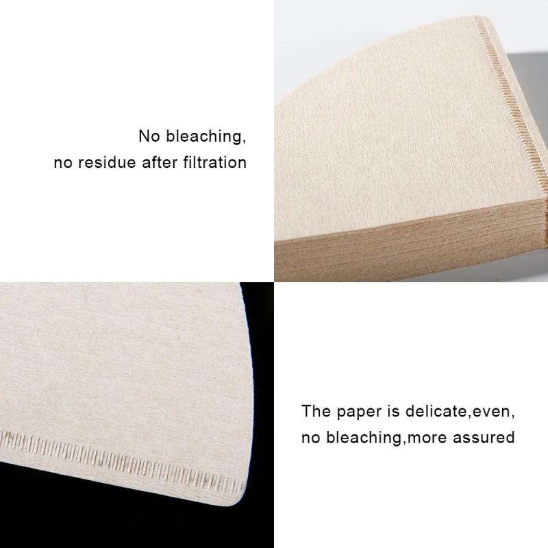 

(50 Sheets) Cone Hand Brewed Coffee Filter Paper