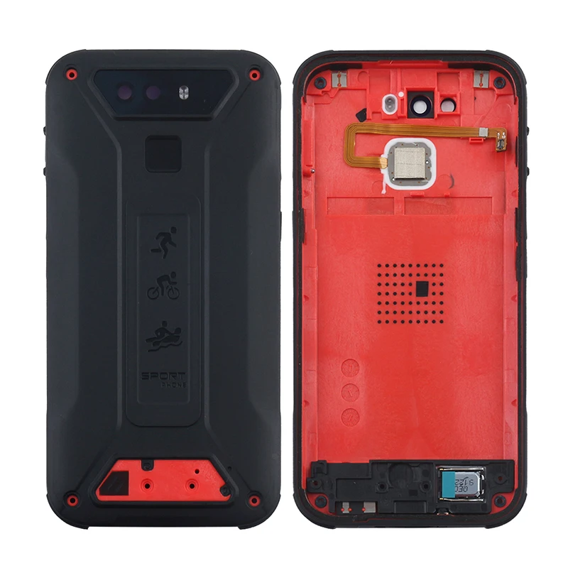 Red Ocolor для Cubot Quest Lite чехол для батареи жесткий защитный чехол для задней панели Замена для Cubot Quest Lite аксессуары для телефонов - Цвет: Red