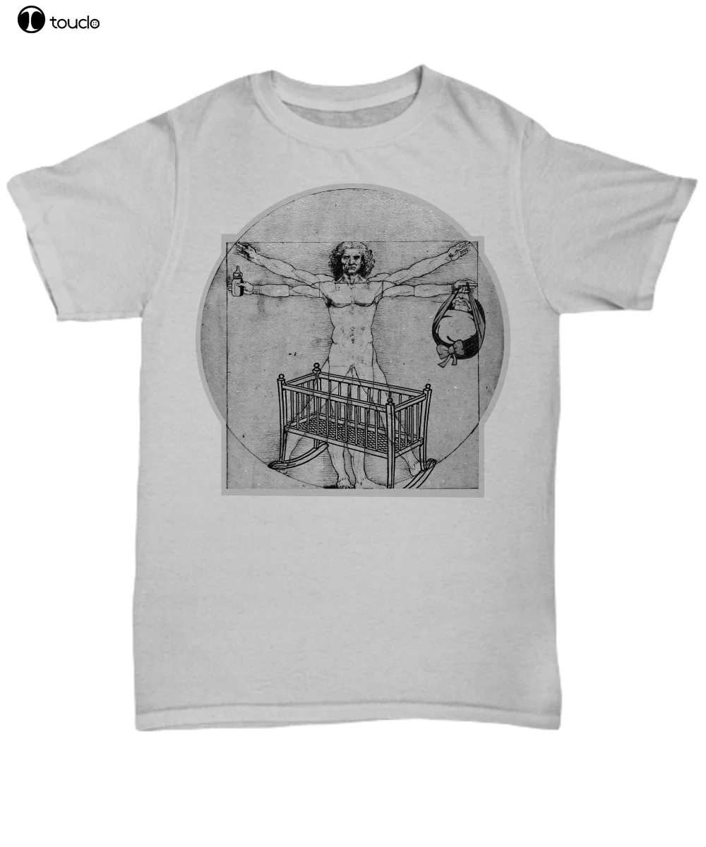 

Hot Sale 100% Cotton Mom Da Vinci Vitruvian Man - Funny T-Shirt - Unisex Tee Summer Style Tee Shirt