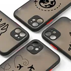 Чехол для iPhone 12Pro Max, чехол с текстом для iPhone 11 Pro, X, XR, XS Max, 6, 6S, 7, 8 Plus, 12, Mini SE 2020, с мультяшными персонажами земли, самолета
