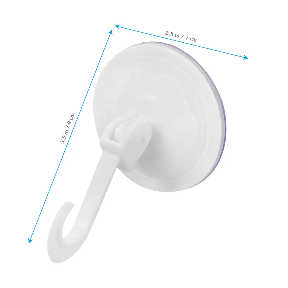 

15pcs Traceless Suction Cup Door Hooks Bath Towel Hooks Wall Mounted Home Hooks