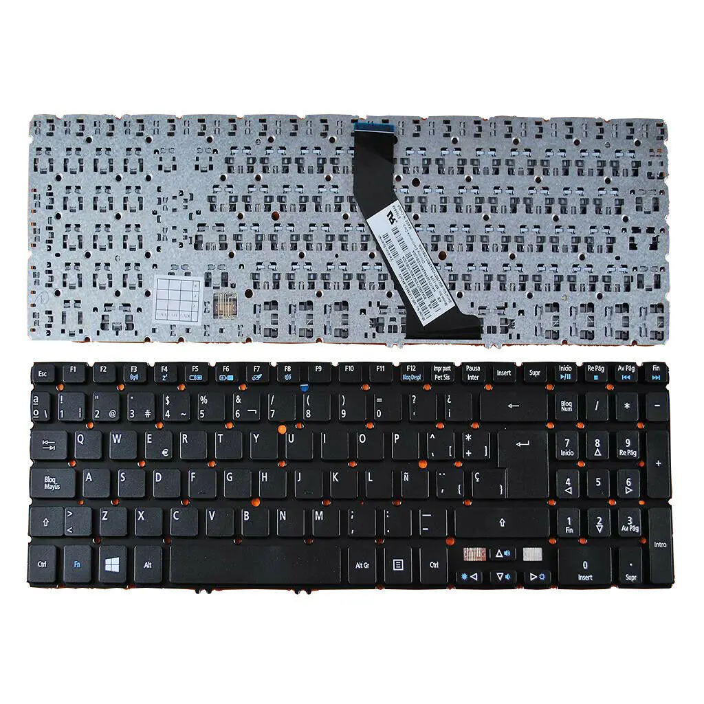 Новая клавиатура с испанским языком для ноутбука ACER Aspire V5|Клавиатуры замены| |