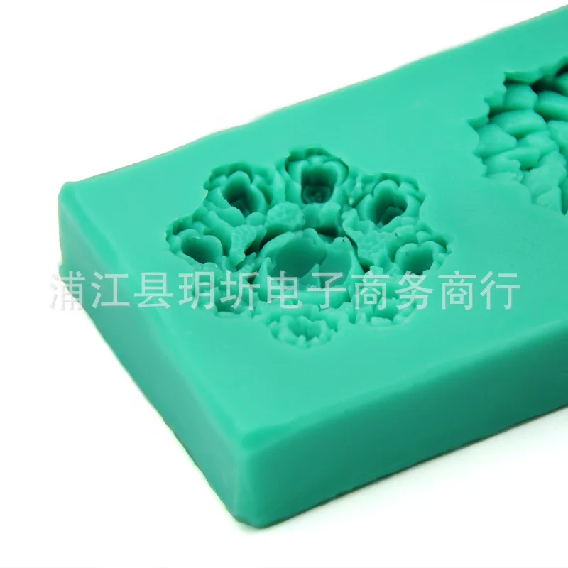 

Rose Lotus Fondant Cake Mold Cake Mold Fondant Tools Baking DIY Appliances Kitchen Tools