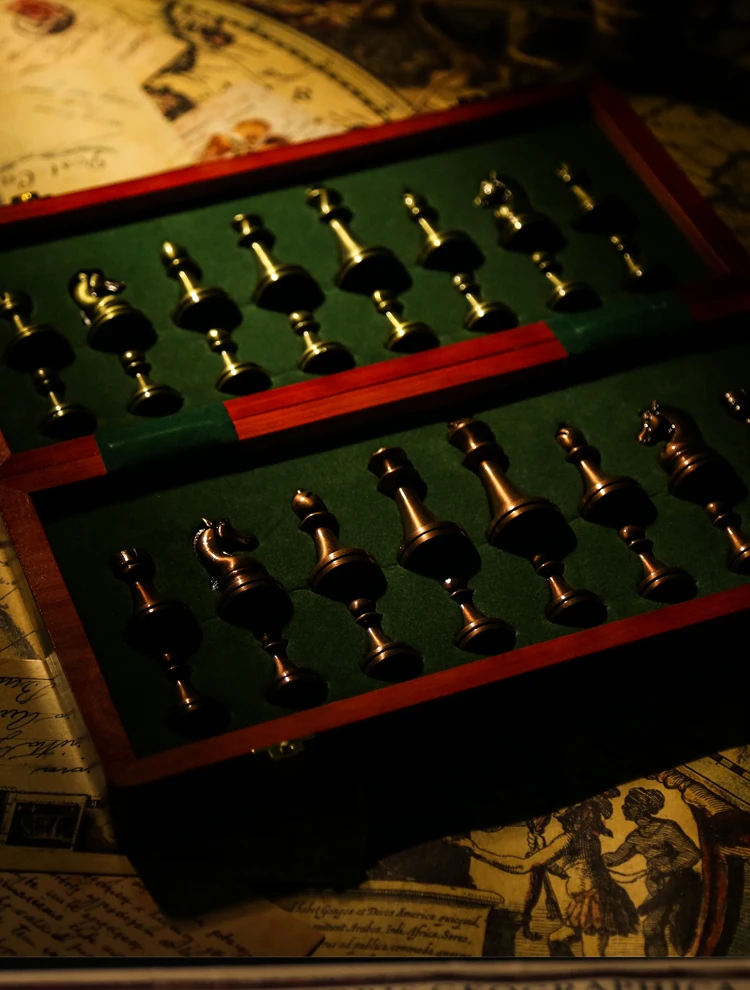 Новинка 2021 шахматы Высококачественная подарочная коробка металлическая