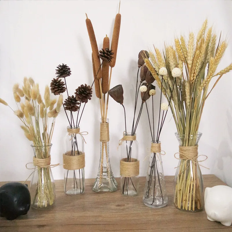 Креативные стеклянные вазы в скандинавском стиле для гостиной украшения стола