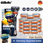 Безопасная бритва Gillette Fusion5 Proglide, прямая Бритва для мужчин, бритвенный станок с лезвиями, кассета для бритья, для бороды, Лидер продаж