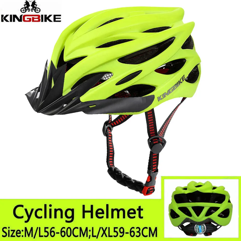 652-Green KINGBIKE шлем велосипедный взрослыйвелосипедный шлем для мужчин pro вело шлем шлем для велосипедавело шлем - Цвет: 652-Green