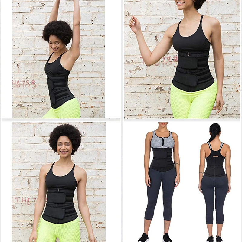 Женская корректирующая одежда неопреновый корсет для талии похудения со