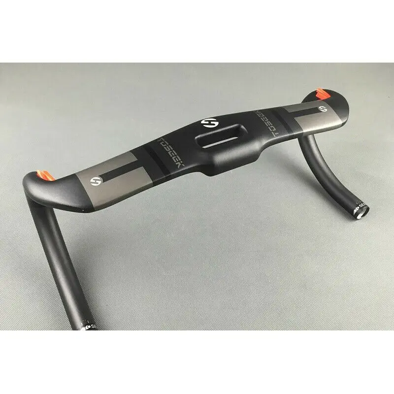 Руль для дорожного велосипеда TOSEEK углеродное волокно 31 8 мм 400/420/440 без резьбы |