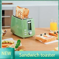 automatic toaster sandwich toaster toaster breakfast maker household mini small breakfast machine kitchen appliances