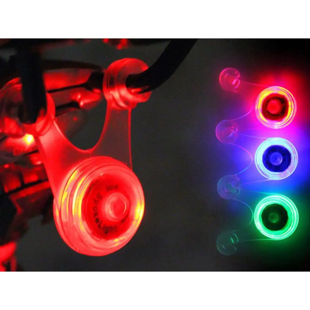 

Новые задние фонари на подушке для велосипеда, огни ночной езды, лягушки, мигающие маленькие подвесные фонари, Силиконовые огни, предупрежд...