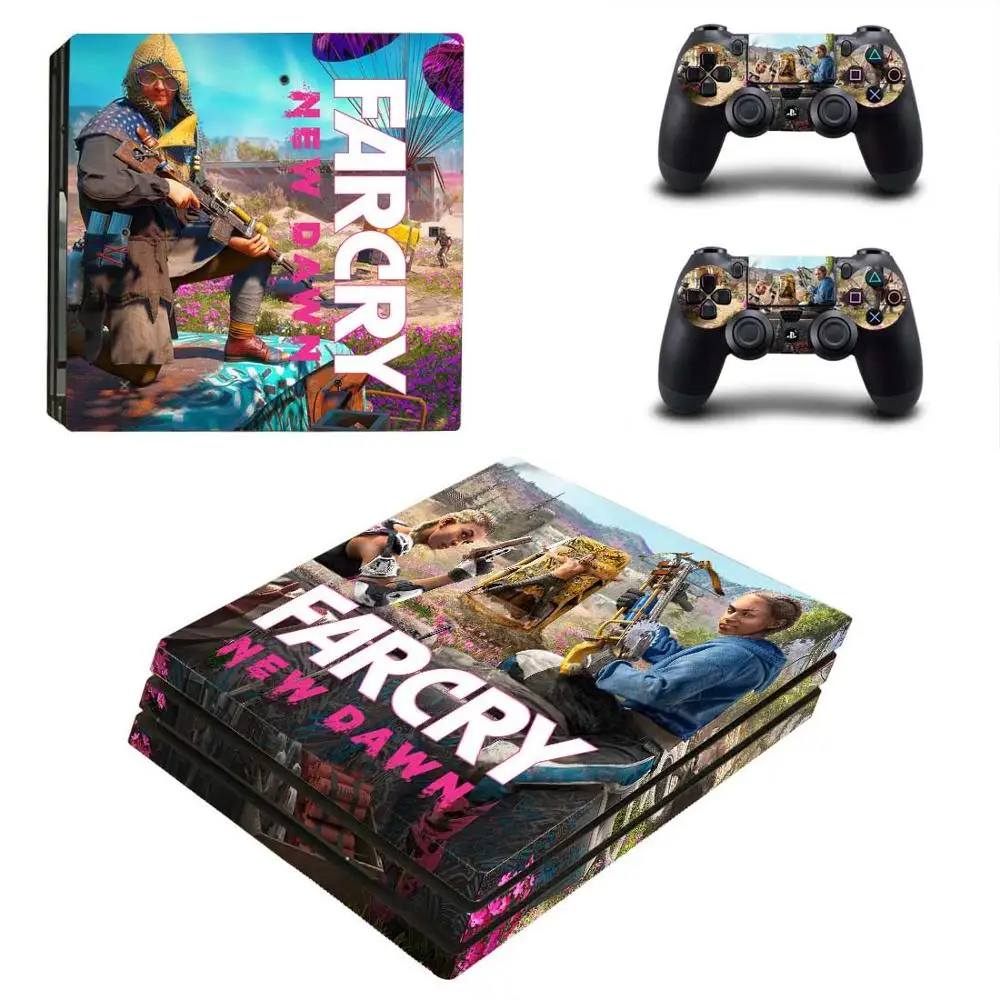 Far Cry New Dawn PS4 Pro наклейка PS 4 Play station виниловая s для playstation консоль и контроллер| |