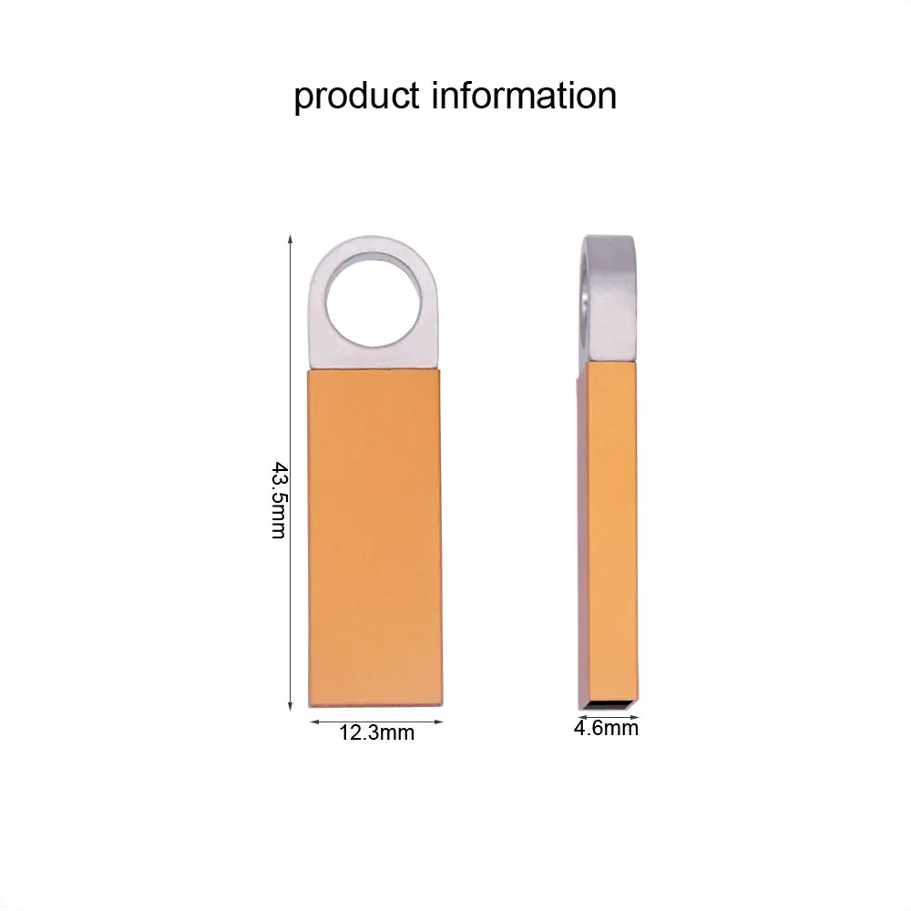 Новый цветной металлический Usb 2 0 флеш-накопитель Флешка карта памяти 128 МБ 32 ГБ 8 4