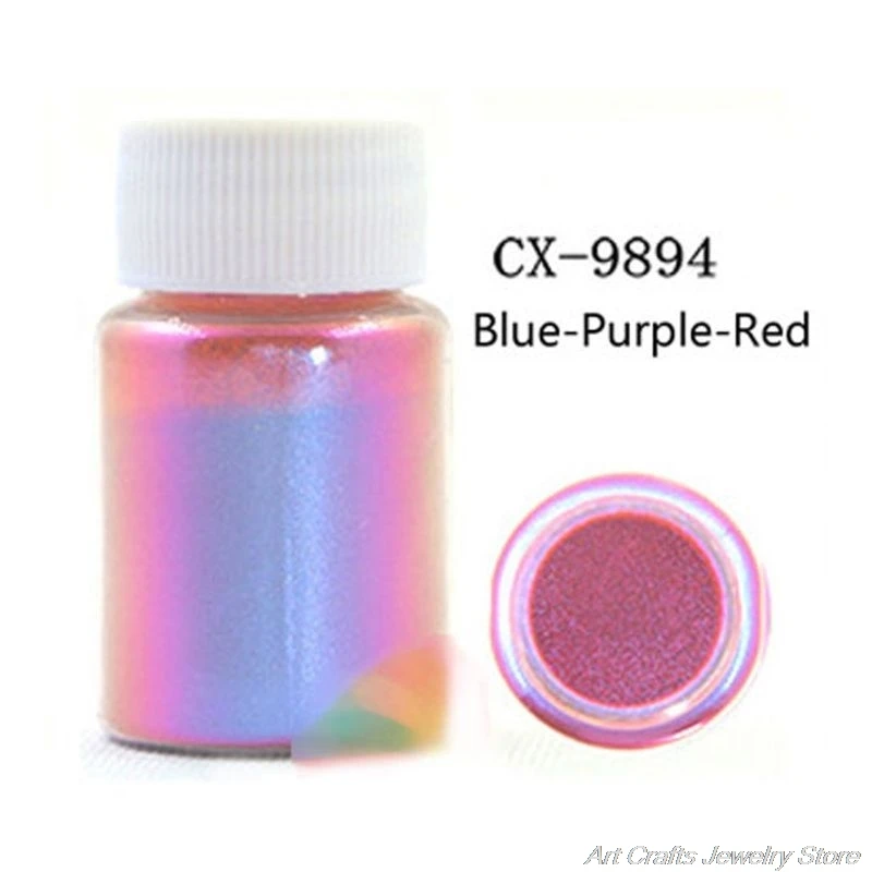 

Mirror Chameleons Pigment Pearlescent Epoxy Resin Glitter Magic Discolored Powder Resin Colorant Jewelry Making Tools F05 21