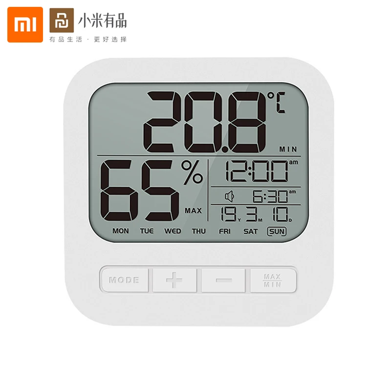 Xiaomi YouPin многофункциональный электронный Термогигрометр настенный датчик