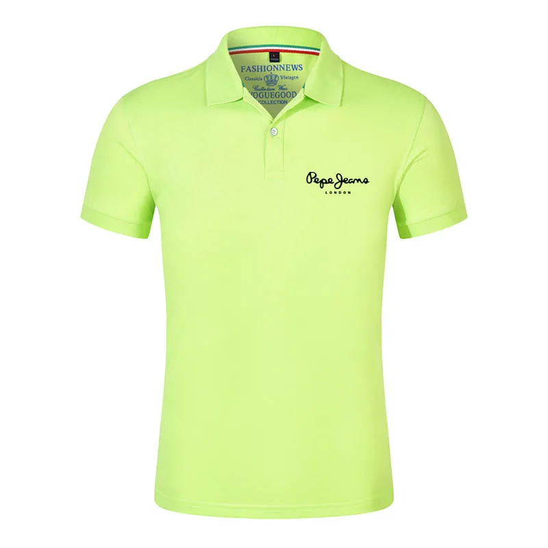 

2021 New Man Polo Shirt Mens Casual Cotton High Quantity Polo Men Women Lovely Summer Funny Printed Shirt Xs-4xl Poleras Hombre