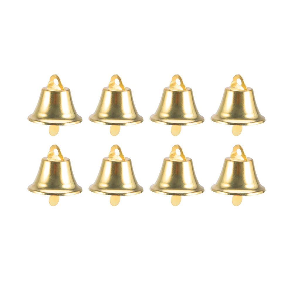 

25pcs 4.5cm Opening Horn Bells Wind Chimes DIY Accessories Party Bell Decor Silver