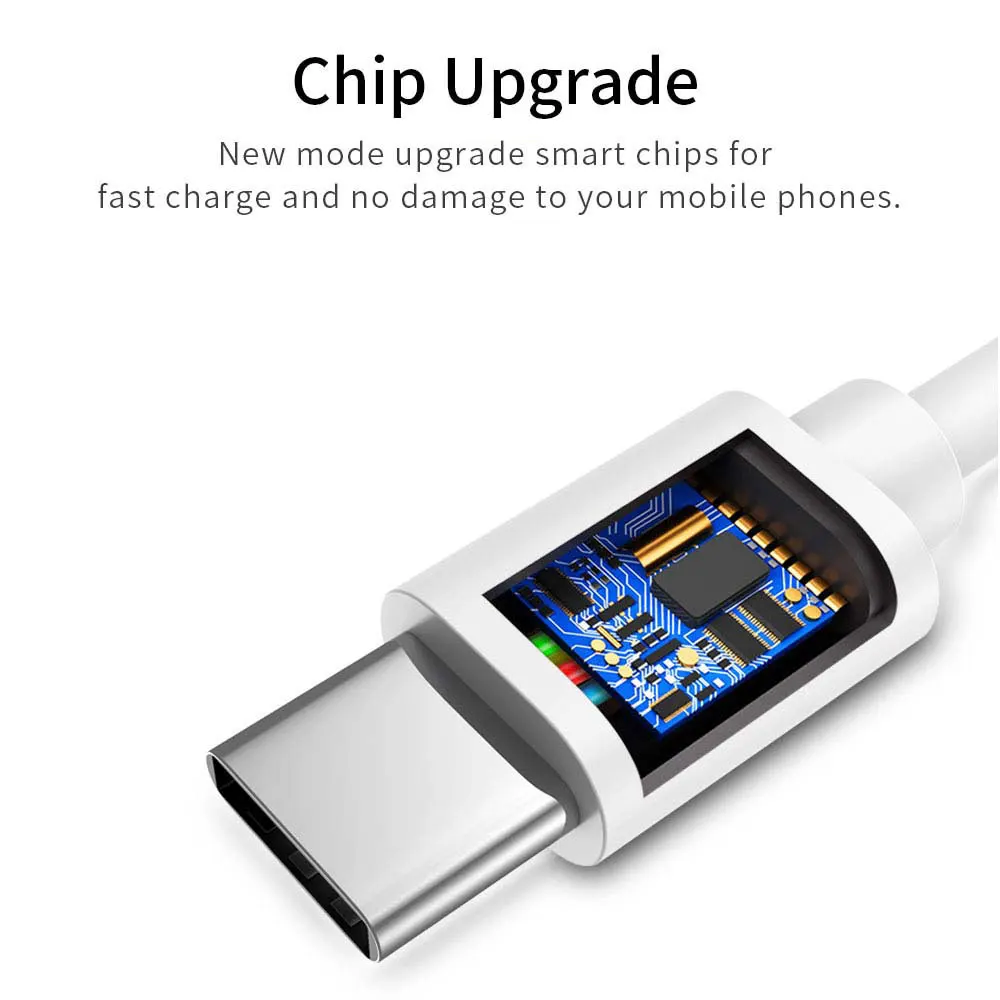 Кабель USB Type C для Xiaomi Redmi Note 7 mi9 2.4A кабель Samsung S9 Быстрая зарядка провод USB-C зарядки