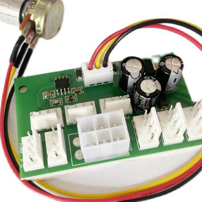 Чехол для компьютера контроллер скорости вентилятора 8-канальный концентратор