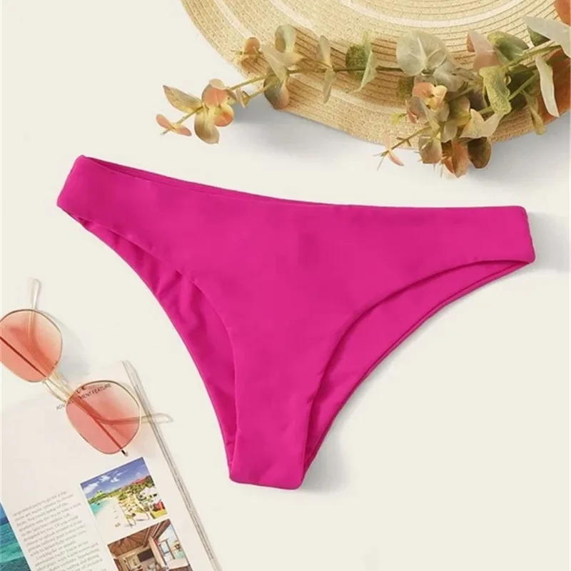 2020 горячая Распродажа стринги купальники женские бикини сексуальные однотонные