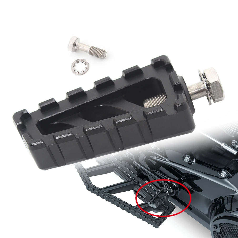 

Black Motorcycle Aluminum Shift Peg& Brake Pedal Peg For Harley Sportster Touring All H-D Shift Levers Model