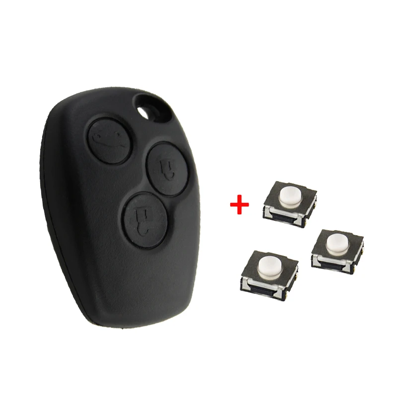 3B OkeyTech 2/3 Автомобильный ключ с кнопкой оболочки для Renault Duster Megane Clio Modus Espace Laguna Logan Sandero Fob чехол NE73 Blade - Цвет: 3B