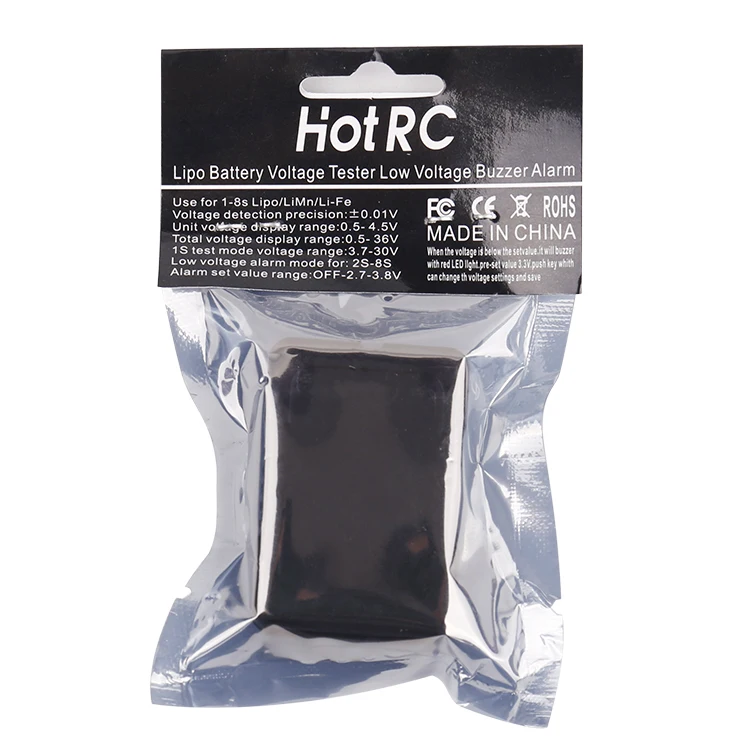 BX100 1-8S Lipo тестер напряжения батареи/зуммер низкого напряжения/проверка батареи с