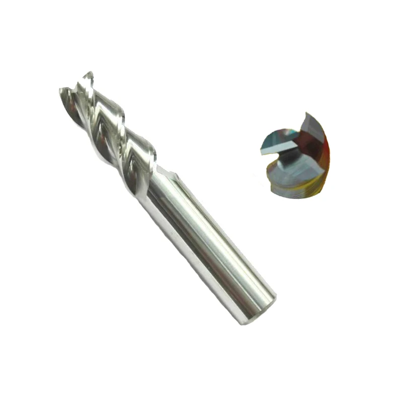 BEYOND 3 Флейта HRC50 фрезы 3F карбид фреза 1 мм 2 4 6 8 10 края алюминиевая торцевая CNC