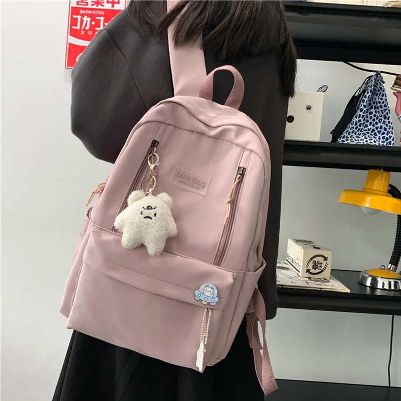 Женский рюкзак для ноутбука девочек-подростков школьный ранец на плечо