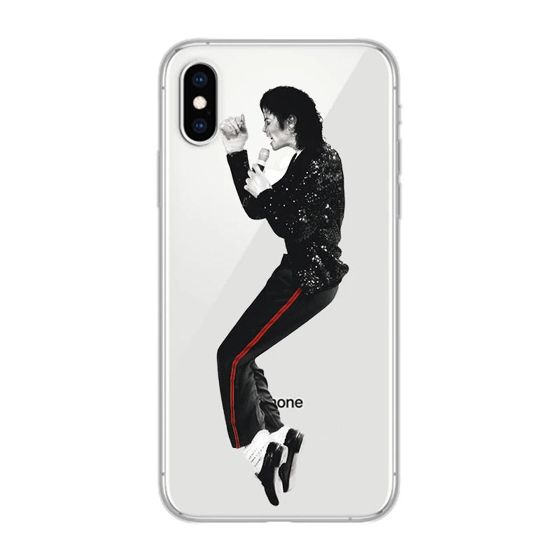 Чехол ciciber для телефона с Майклом Джексоном iPhone 11 Pro Max X XR XS MAX чехол 8 7 6 6S Plus 5 мягкий