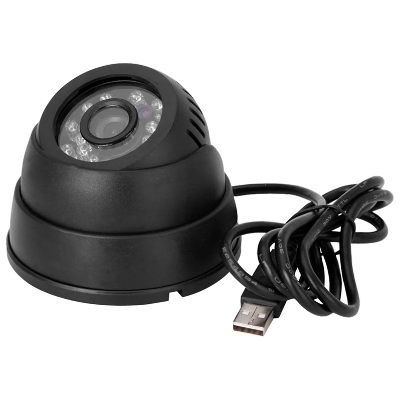 

Dome Recording Camera Dome Indoor CCTV Security Camera Micro-SD/TF Card Night Vision DVR Recorder