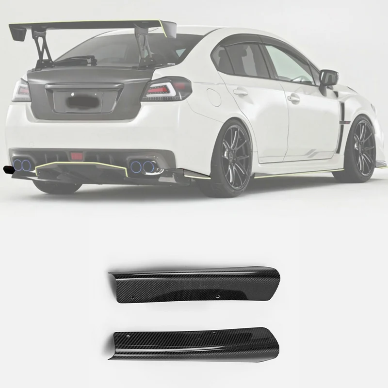 Бампер из углеродного/стекловолокна Spat для Subaru WRX STI S4 VAB VAF 14 18 VRSA1 стиль задний